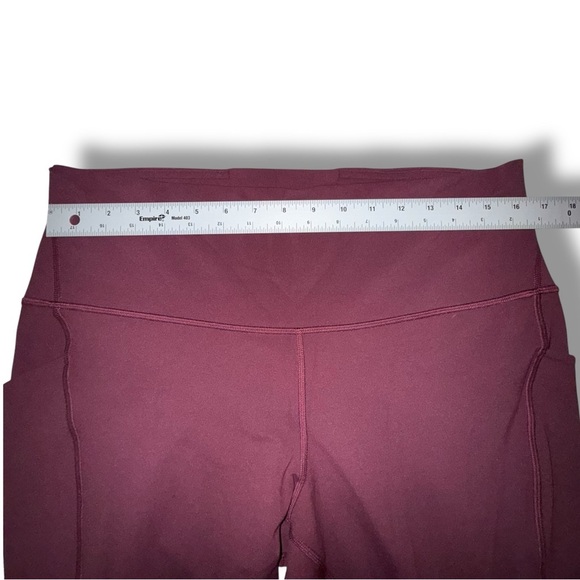 LULULEMON Align High-Rise Pant with Pockets 25 - Size 16 Garnet - Picture 4 of 10